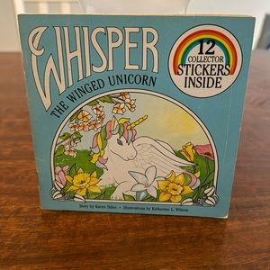 COPY - Whisper the Winged Unicorn by Karen Stiles, paperback, 1983